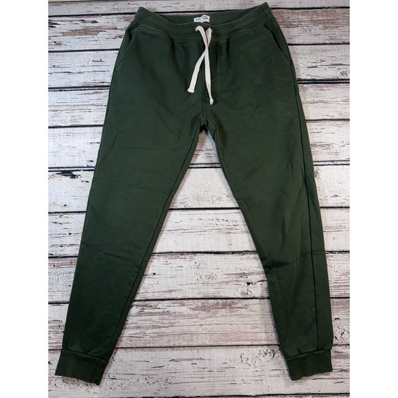 Banks Journal Men's Dark Green Joggers Knit Track Pants 28 - Picture 2 of 7